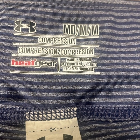 EUC Under Armour Women's HeatGear Armour Hi-Rise Capri Leggings Size Medium - Picture 4 of 7